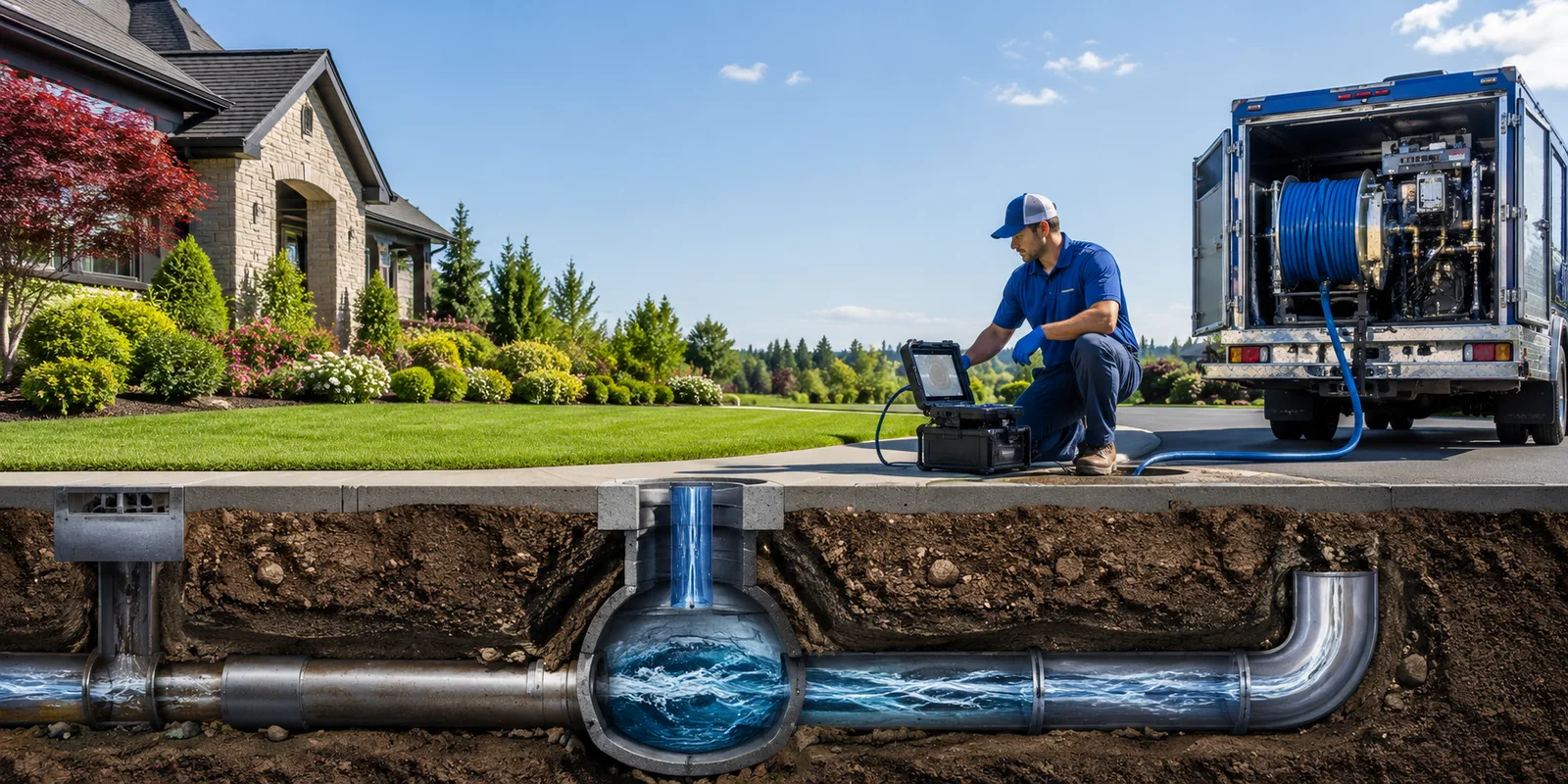 Drainage restoration information for Hugheston, WV